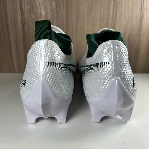 Nike Vapor Edge Pro 360 White Green Football Cleats CV6345-103 Men’s Size 12 - Picture 9 of 11